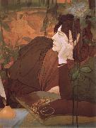 Georges de  Feure The Voice of Evil oil painting